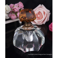 Wholesale crystal perfume bottle for desk and car decoration